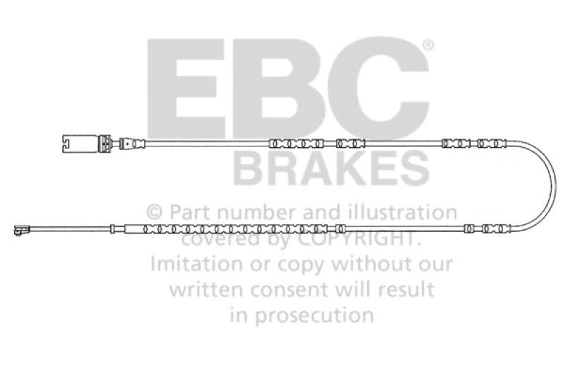 EBC 2013-2015 BMW X1 2.0L Turbo (28I) Rear Wear Leads EFA130 Main Image