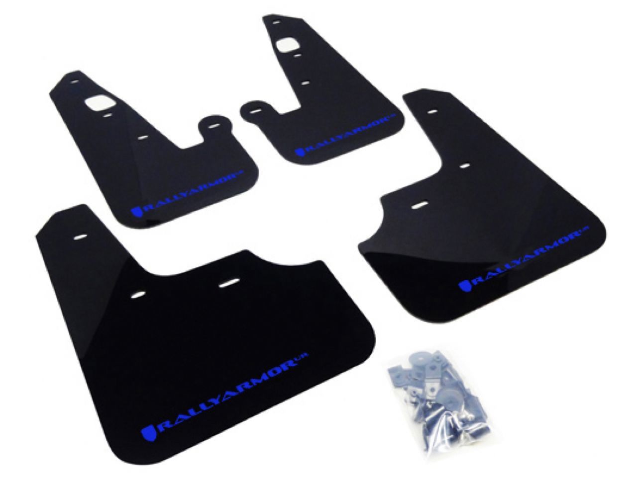 Rally Armor Mud Flaps MF8-UR-BLK/BL Item Image