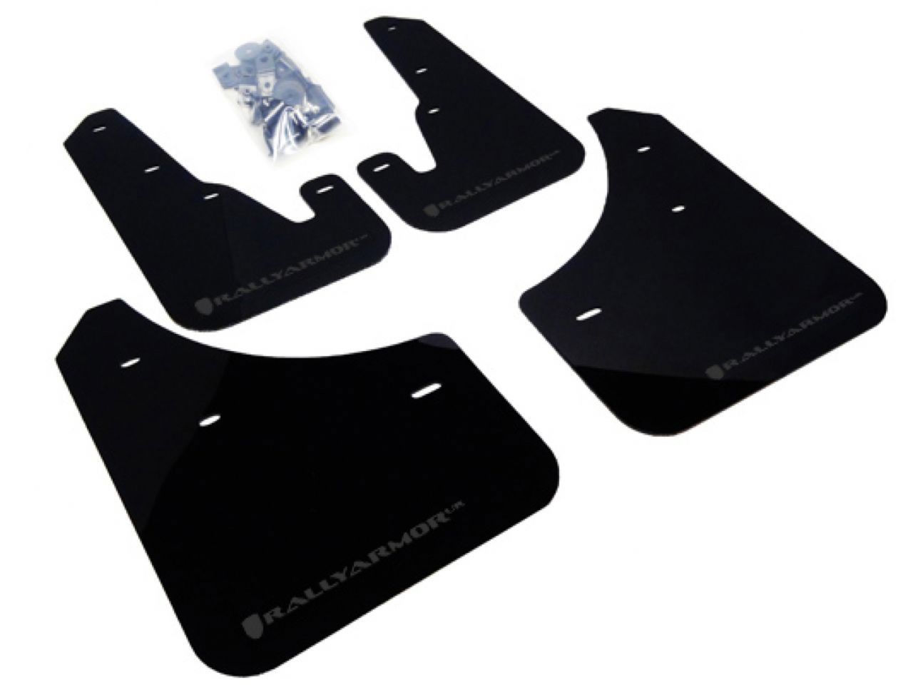 Rally Armor Mud Flaps MF9-UR-BLK/GRY Item Image