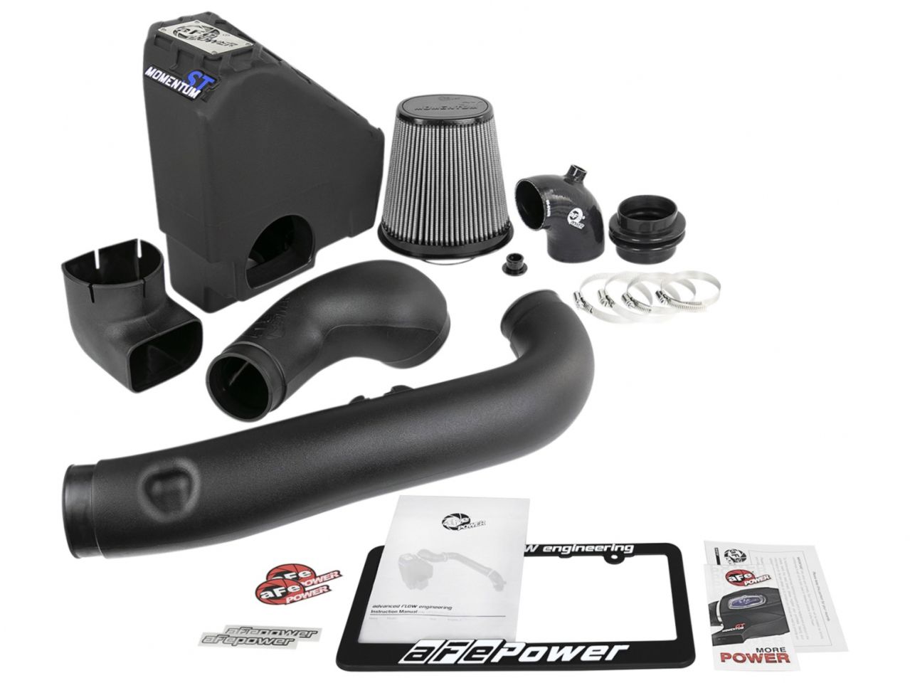 aFe Momentum ST PRO DRY S Cold Air Intake System Jeep Cherokee (KL) 14-17