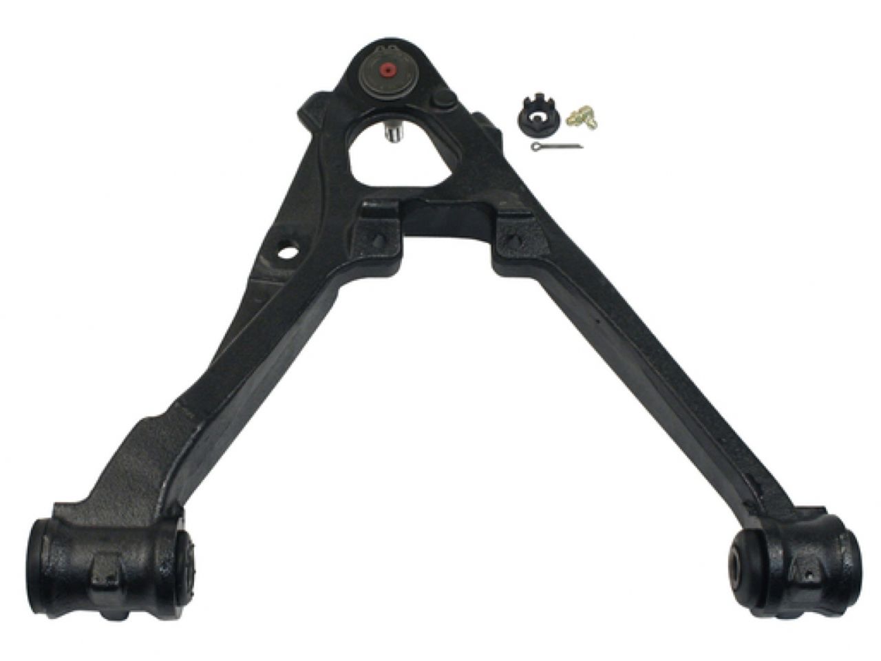 Moog Control Arm, Driver Side Front Lower, Stock Style, Steel, Black, Chevy