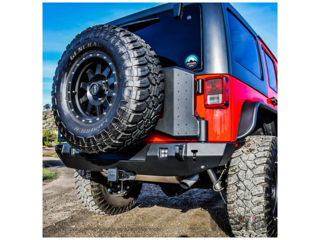 Westin WJ2 Rear Bumper w/Tire Carrier