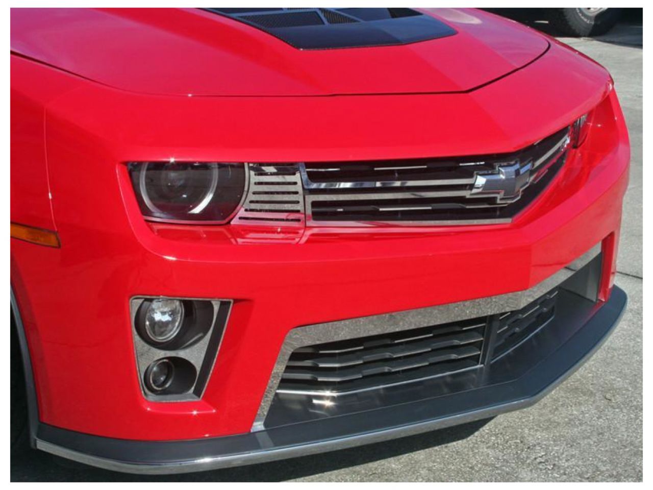 American Car Craft (ACC) 2012-2013 Camaro ZL1 - Lower Front Grille Trim Kit 26Pc