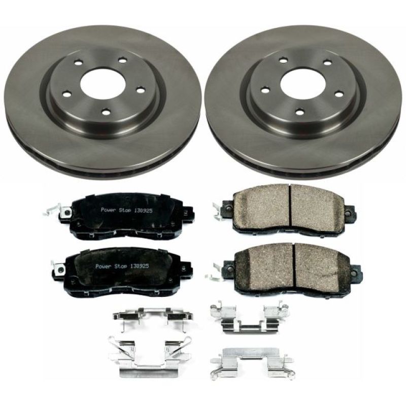 PowerStop PSB Autospecialty Kit Brakes, Rotors & Pads Brake Kits - OE main image