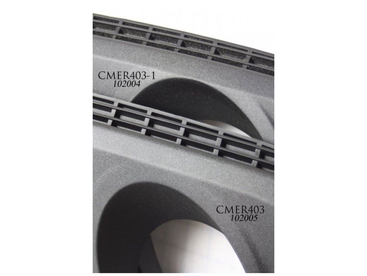 American Car Craft (ACC) 2010-2013 Camaro - Exhaust Trim Rings 2Pc,Full Oval Style
