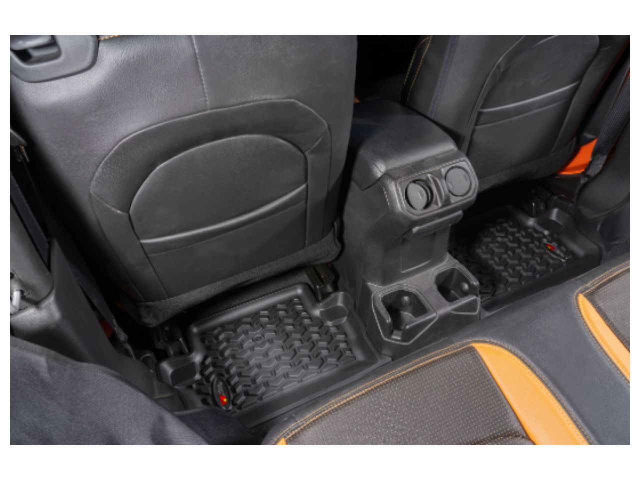 Rugged Ridge All Terrain Floor Liner Kit,Front/Rear,Black,18-19 Jeep Wrangler JL