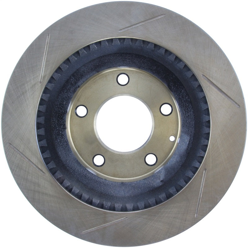 StopTech Sport Slotted Brake Rotor; Rear Left