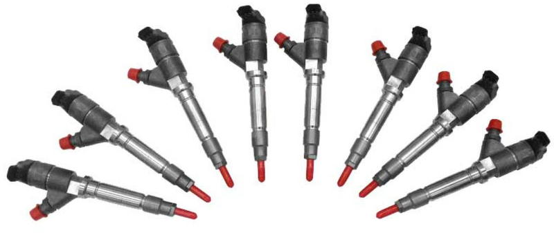 Exergy 04.5-05 Chevy Duramax LLY Reman 400% Over Injector w/Internal Modification (Set of 8) E01 10260