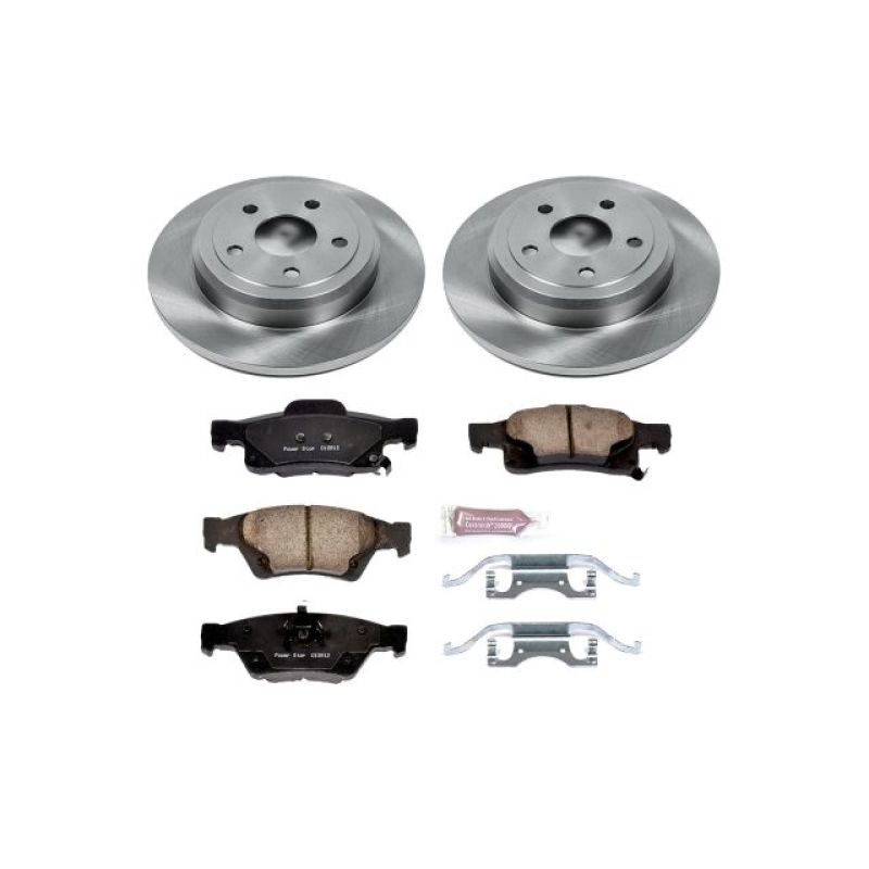 PowerStop PSB Autospecialty Kit Brakes, Rotors & Pads Brake Kits - OE main image