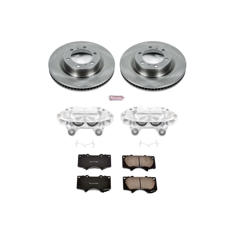 PowerStop PSB Autospecialty Kit w/Cals Brakes, Rotors & Pads Brake Kits - OE main image