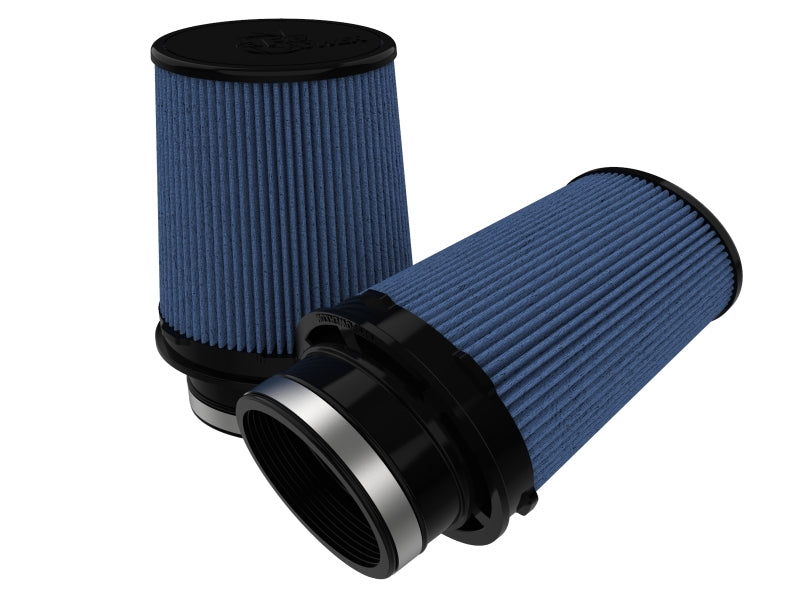 aFe Black Series Replacement Filter w/ Pro 5R Media 4-1/2x3IN F x 6x5IN B x 5x3-3/4 Tx7IN H - (Pair) 24-90111-MA