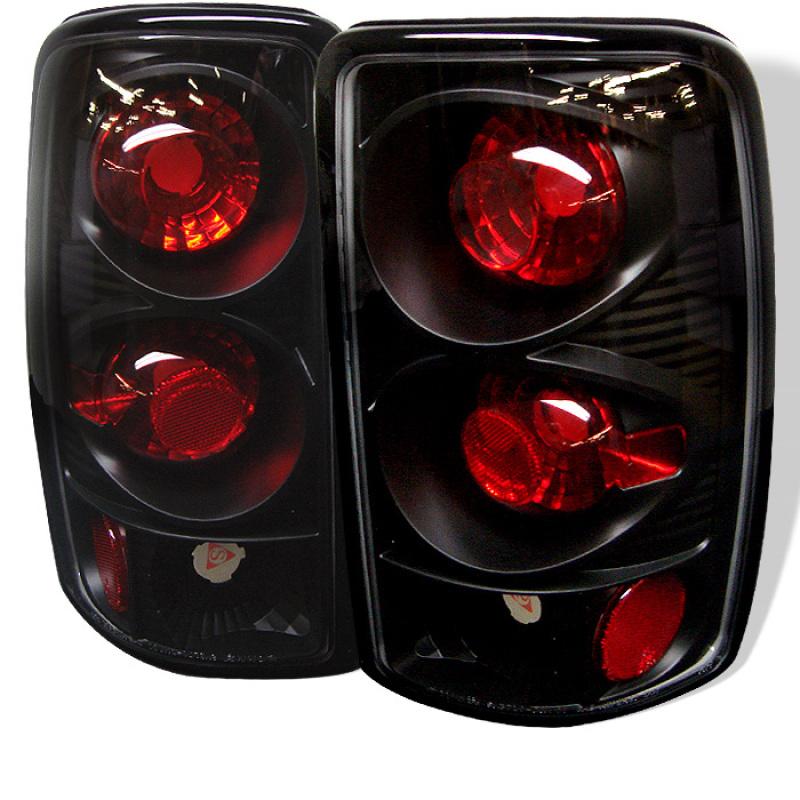 Spyder Chevy Suburban/Tahoe 1500/2500 00-06 Euro Style Tail Lights Black ALT-YD-CD00-BK 5001498 Main Image