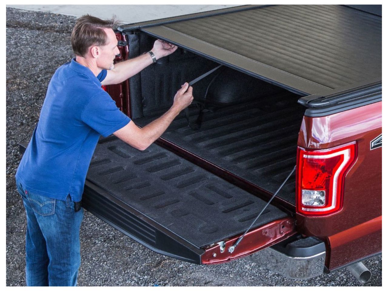 Pace Edwards 16-17 Toyota Tacoma Double Cab 5ft 1in Bed UltraGroove Tonneau Cover