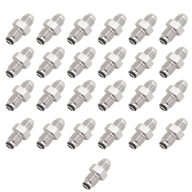 Russell Performance -6 AN (male to 5/8in-18 O-ring seal) Power Steering Adapter (25 pcs.) 648039 Main Image