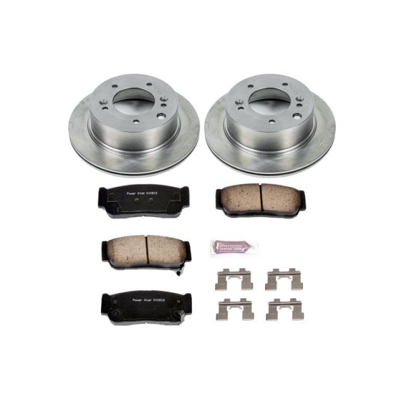 PowerStop PSB Autospecialty Kit Brakes, Rotors & Pads Brake Kits - OE main image