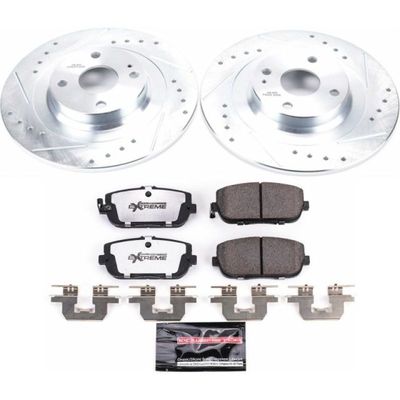 PowerStop PSB Z26 Street Warrior Kit Brakes, Rotors & Pads Brake Kits - Performance D&S main image