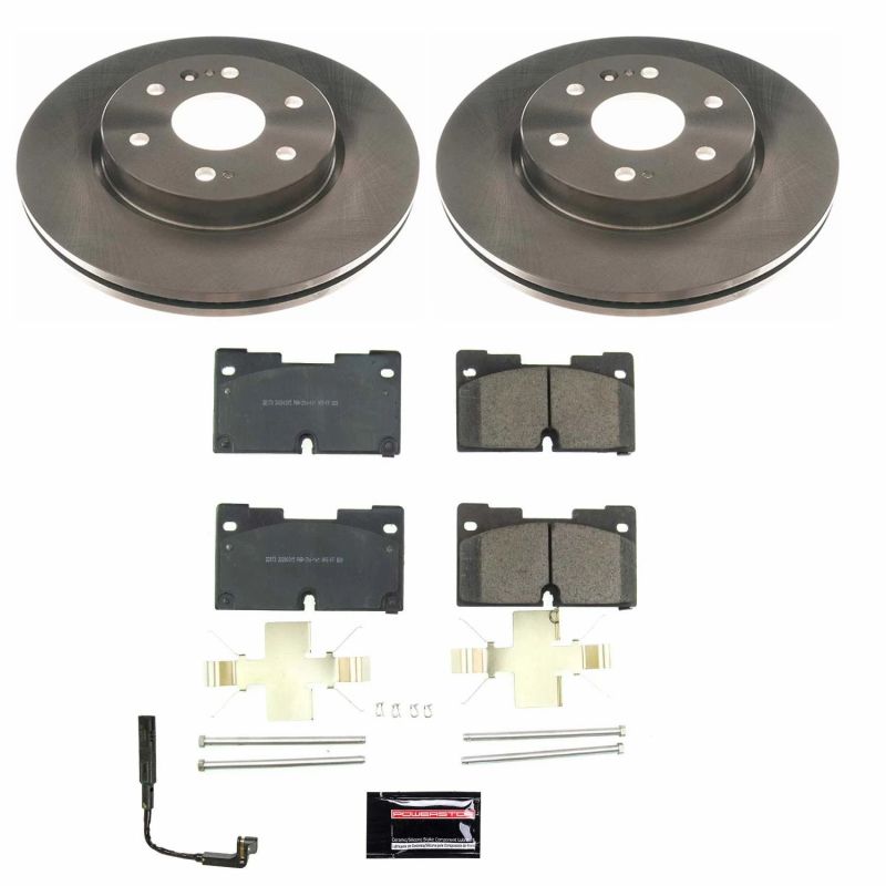 PowerStop PSB Autospecialty Kit Brakes, Rotors & Pads Brake Kits - OE main image