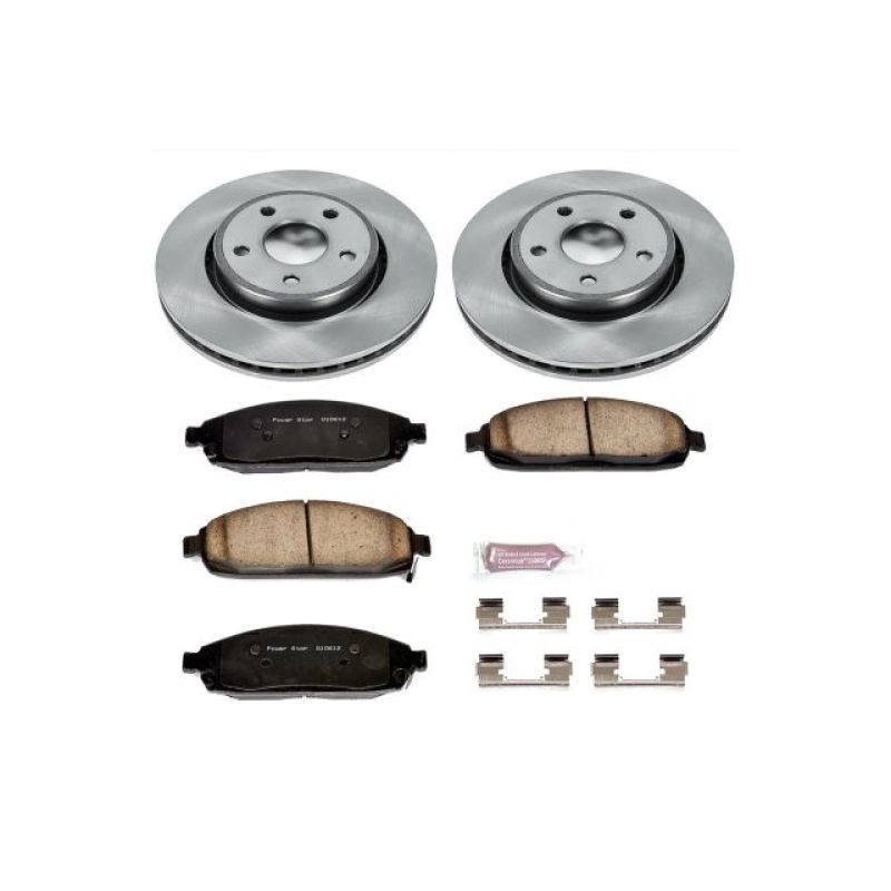 PowerStop PSB Autospecialty Kit Brakes, Rotors & Pads Brake Kits - OE main image