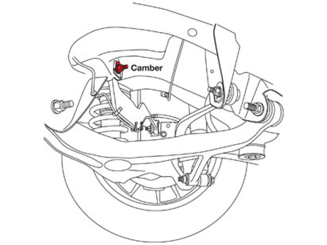 SPC Performance GM SUV Rear Cam Kit With Xaxis