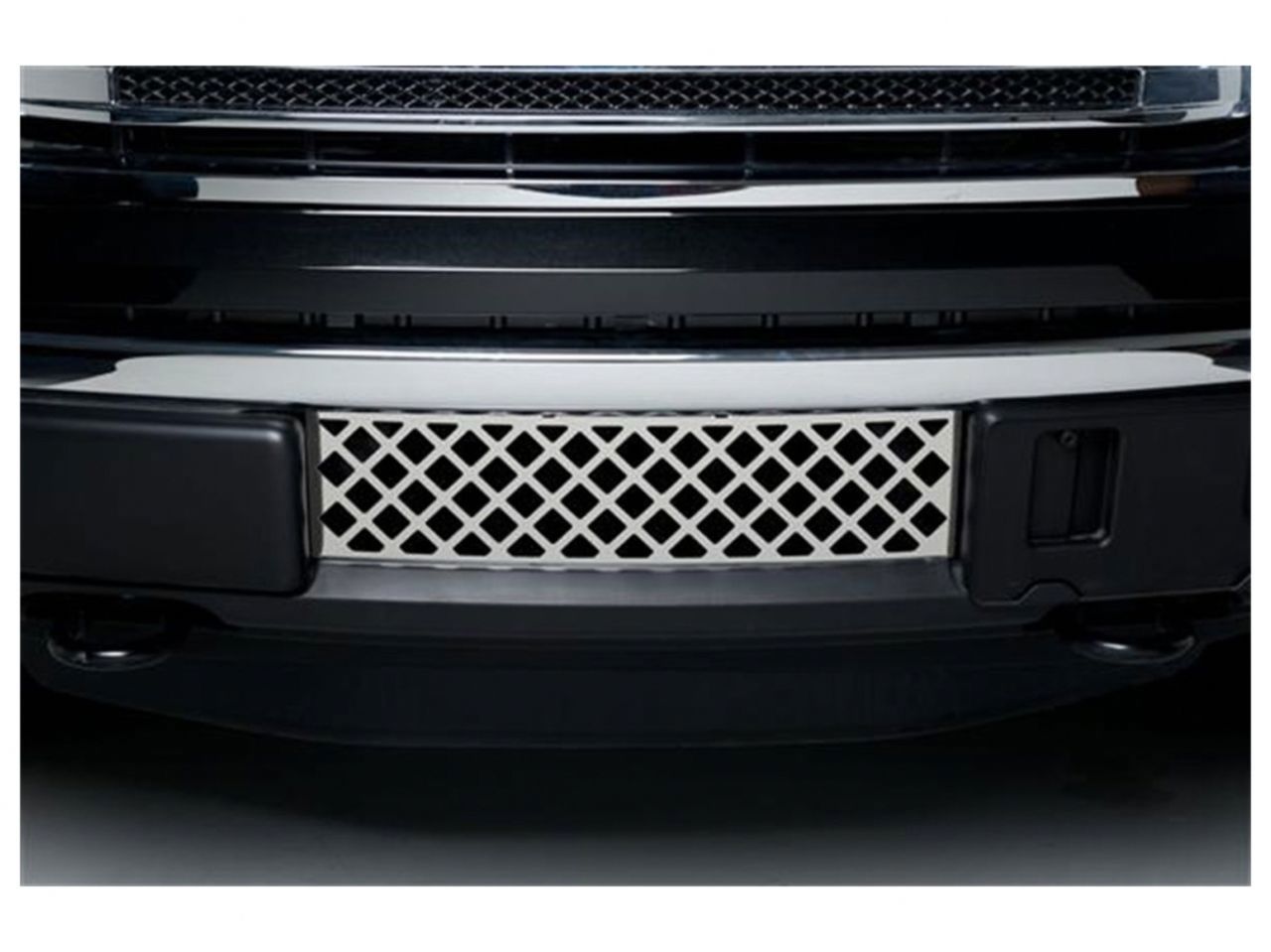 Putco Stainless Steel Diamond Bumper Grille Inserts - Ford F150 - EcoBoost