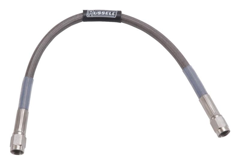 Russell Performance 33in Straight -3 AN Competition Brake Hose 656090 Main Image