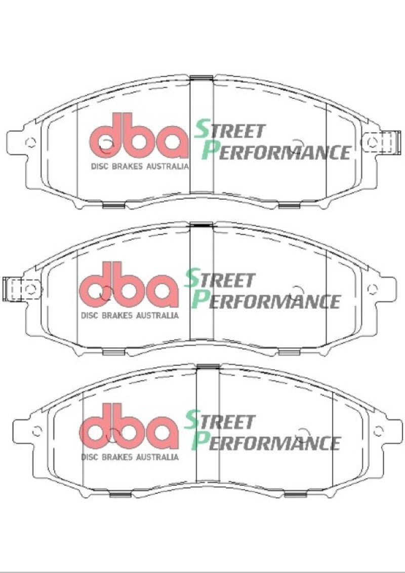 DBA 00-04 Nissan Xterra SP500 Front Brake Pads DB1439SP