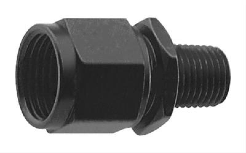 Fragola -8AN Female Swivel To 1/4 NPT - Black 499307-BL