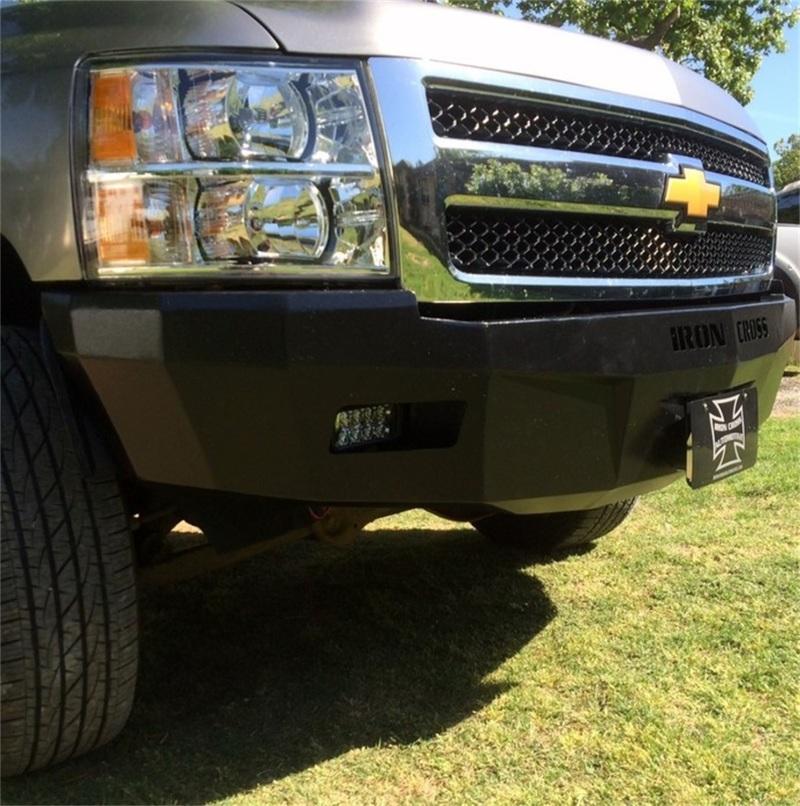 Iron Cross 07-13 Chevrolet Silverado 1500 RS Series Front Bumper - Gloss Black 30-515-07 Main Image