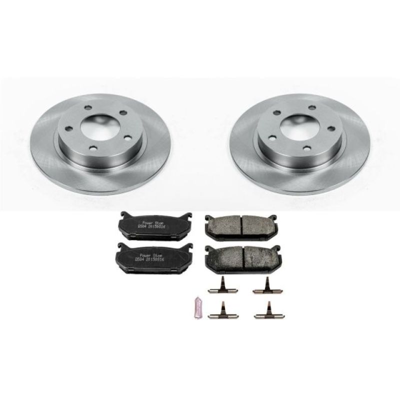 PowerStop PSB Autospecialty Kit Brakes, Rotors & Pads Brake Kits - OE main image