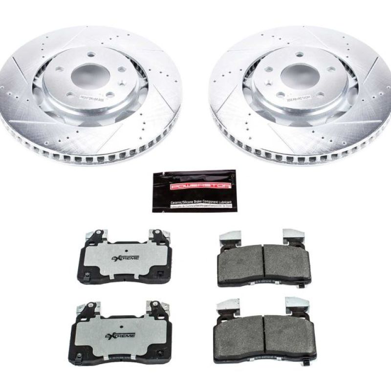 PowerStop PSB Z26 Street Warrior Kit Brakes, Rotors & Pads Brake Kits - Performance D&S main image