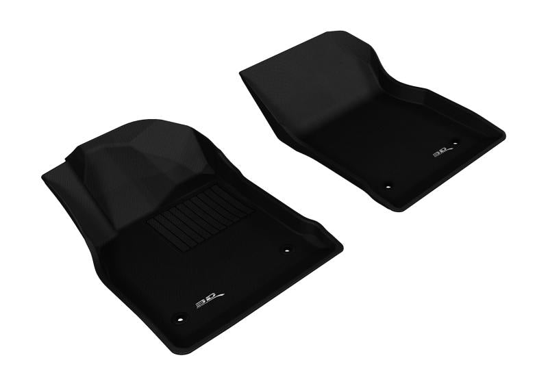 3D MAXpider 2011-2015 Chevrolet Cruze/Cruze Limited Kagu 1st Row Floormat - Black L1CH04411509 Main Image