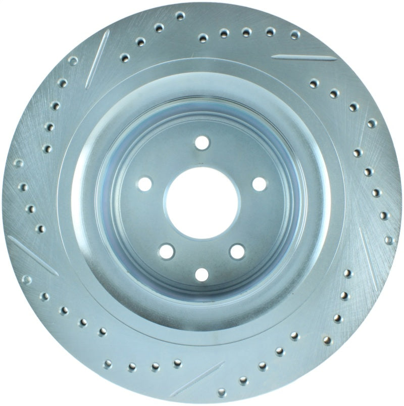 StopTech Select Sport 08-13 Infiniti G37 Slotted and Drilled Left Rear Brake Rotor 227.42101L