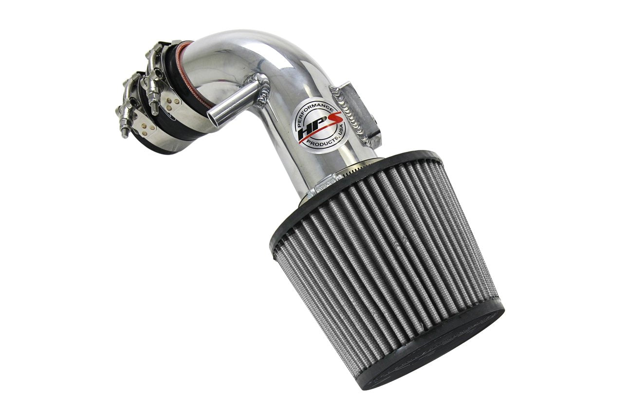 HPS Performance Shortram Air Intake Kit 2012-2015 Honda Civic 1.8L, Polish