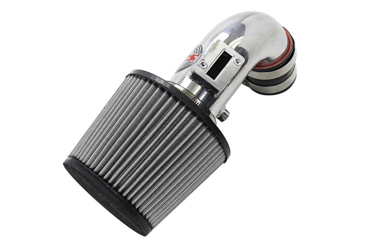 HPS Performance Shortram Air Intake Kit 2012-2015 Honda Civic 1.8L, Polish