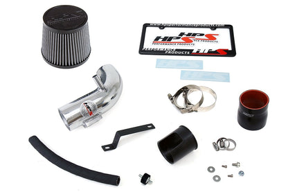 HPS Shortram Air Intake Kit 2012-2015 Honda Civic 1.8L, Polish