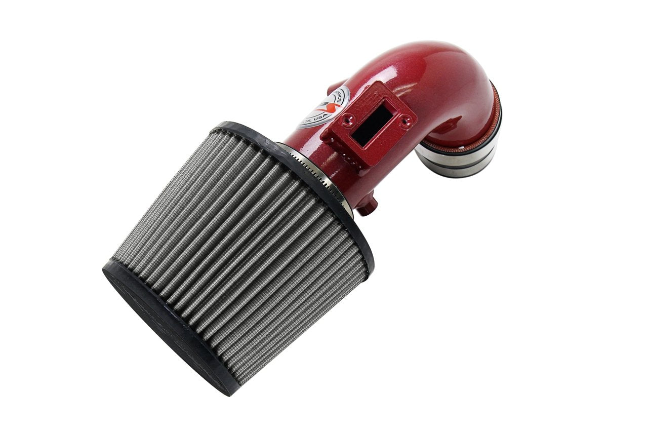 HPS Performance Shortram Air Intake Kit 2012-2015 Honda Civic 1.8L, Red