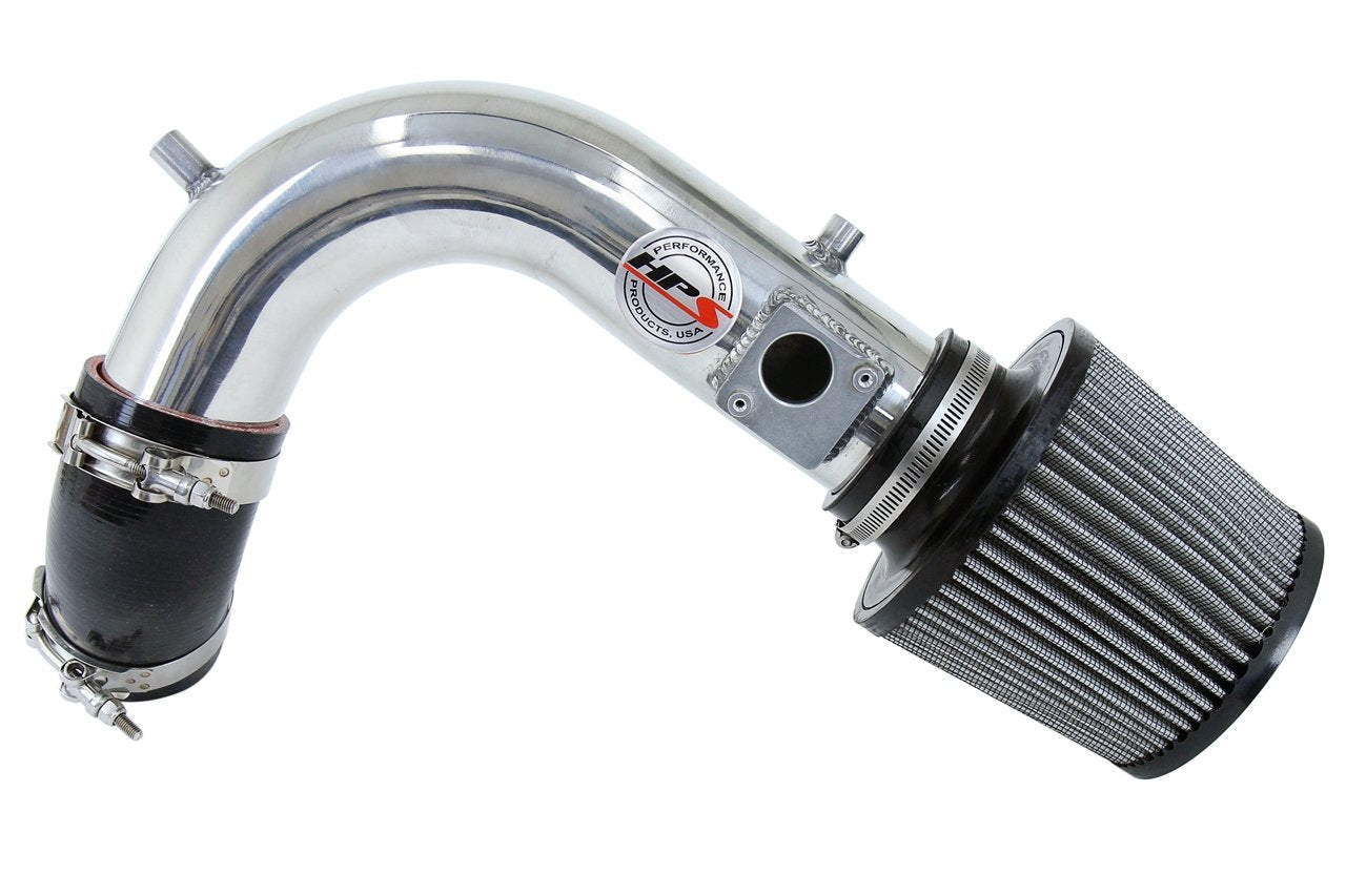 HPS Shortram Air Intake Kit 2008-2012 Honda Accord 2.4L, Polish