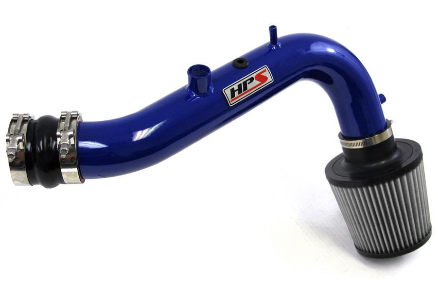 HPS Performance Shortram Air Intake Kit 2003-2006 Honda Element 2.4L, Blue