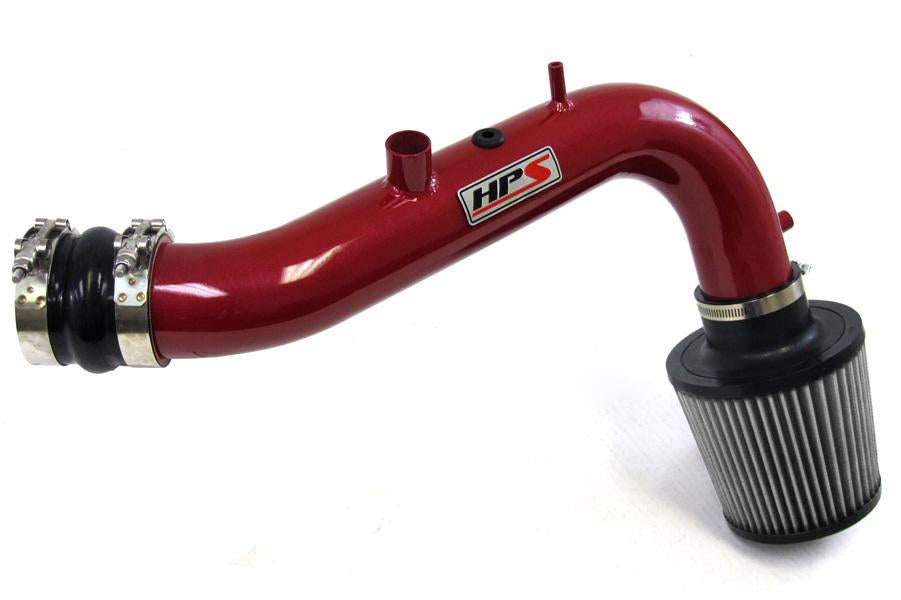 HPS Performance Shortram Air Intake Kit 2003-2006 Honda Element 2.4L, Red