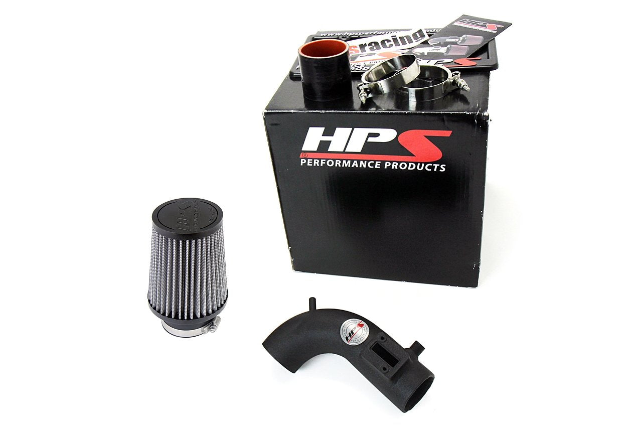 HPS Performance Shortram Air Intake Kit 2011-2016 Honda CR-Z 1.5L, Black