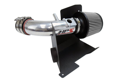 HPS Shortram Air Intake Kit 2013-2015 Acura ILX 2.4L, Includes Heat Shield, Polish