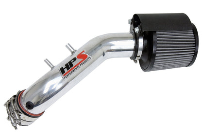HPS Shortram Air Intake Kit 2004-2008 Acura TSX 2.4L, Includes Heat Shield, Polish