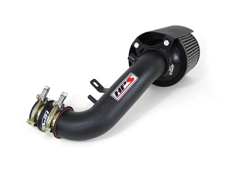 HPS Performance Shortram Air Intake Kit 2002-2006 Acura RSX Base 2.0L, Includes Heat Shield, Black