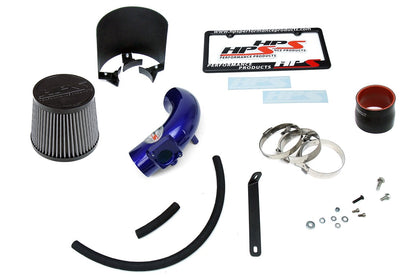 HPS Shortram Air Intake Kit 2006-2007 Mazda Mazda5 2.3L Non Turbo, Includes Heat Shield, Blue