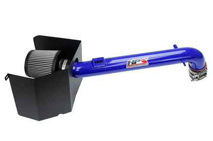 HPS Performance HPS Shortram Air Intake Kit 2005-2015 Toyota Tacoma Pickup 2.7L, Includes Heat Shield, 827-169