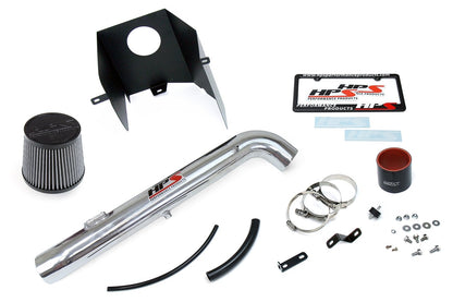 HPS Shortram Air Intake Kit 2005-2017 Toyota Tacoma 2.7L 4CyL, Includes Heat Shield, Polish