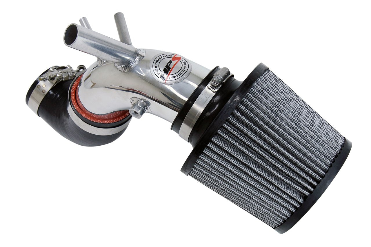 HPS Shortram Air Intake Kit 2013-2014 Hyundai Genesis Coupe 2.0T Turbo, Polish