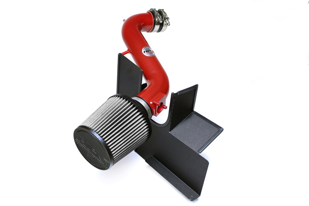 HPS Performance Shortram Air Intake Kit 2001-2005 Lexus GS300 3.0L, Includes Heat Shield, Red