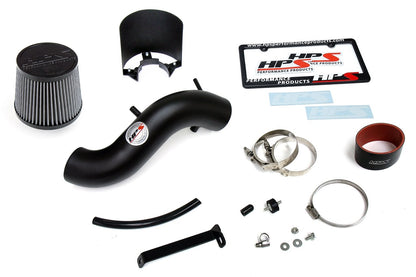 HPS Shortram Air Intake Kit 2011-2014 Hyundai Sonata 2.4L, Includes Heat Shield, Black