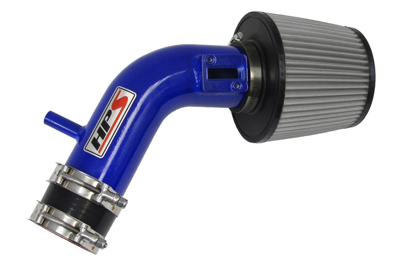 HPS Performance Shortram Air Intake Kit 2013-2017 Nissan Sentra 1.8L, Blue